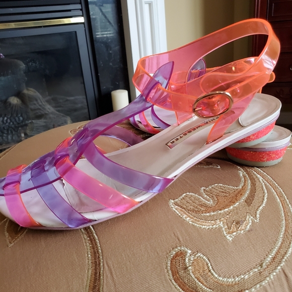 SOPHIA WEBSTER Multi Colored Jelly PVC Shoes - Picture 5 of 6